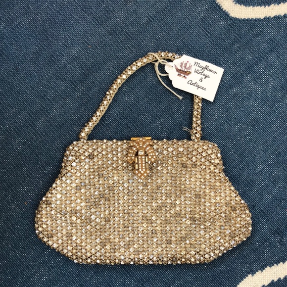 1940s/50s rhinestone evening bag